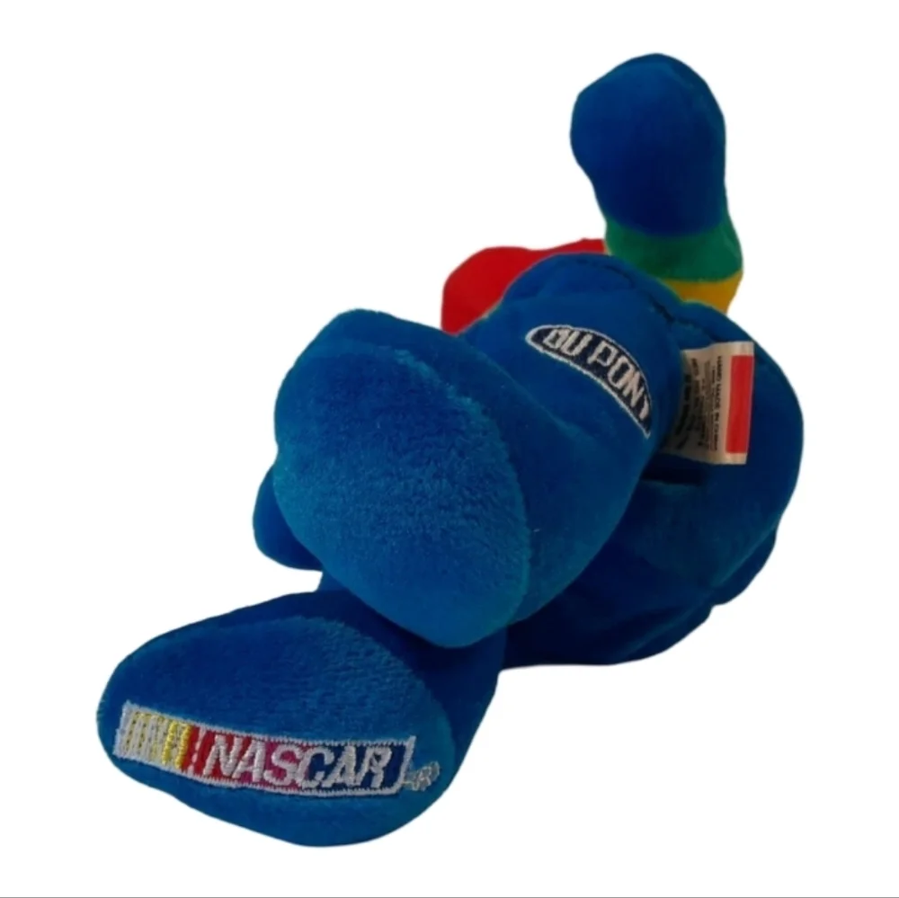 Nascar Jeff Gordon #24 Red and Blue Racing Bean Bear